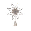 Pure Christmas Jewel Flowerburst Tree Topper Champagne 38cm | Minimax