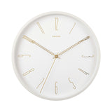 Karlsson Belle Numbers Wall Clock White 35x35x4cm