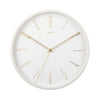 Karlsson Belle Numbers Wall Clock White 35x35x4cm