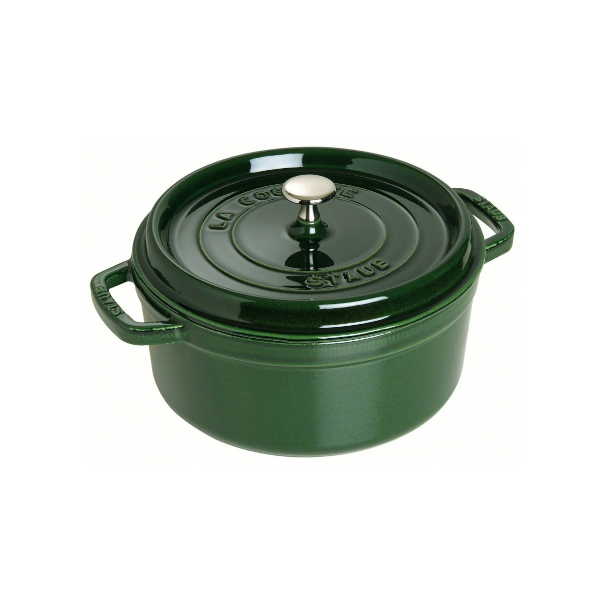 Staub Round Cocotte 18cm - Basil Green