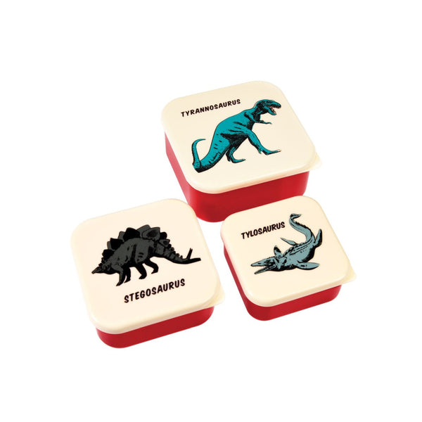 Rex London Prehistoric Land Snack Box Set of 3 | Minimax