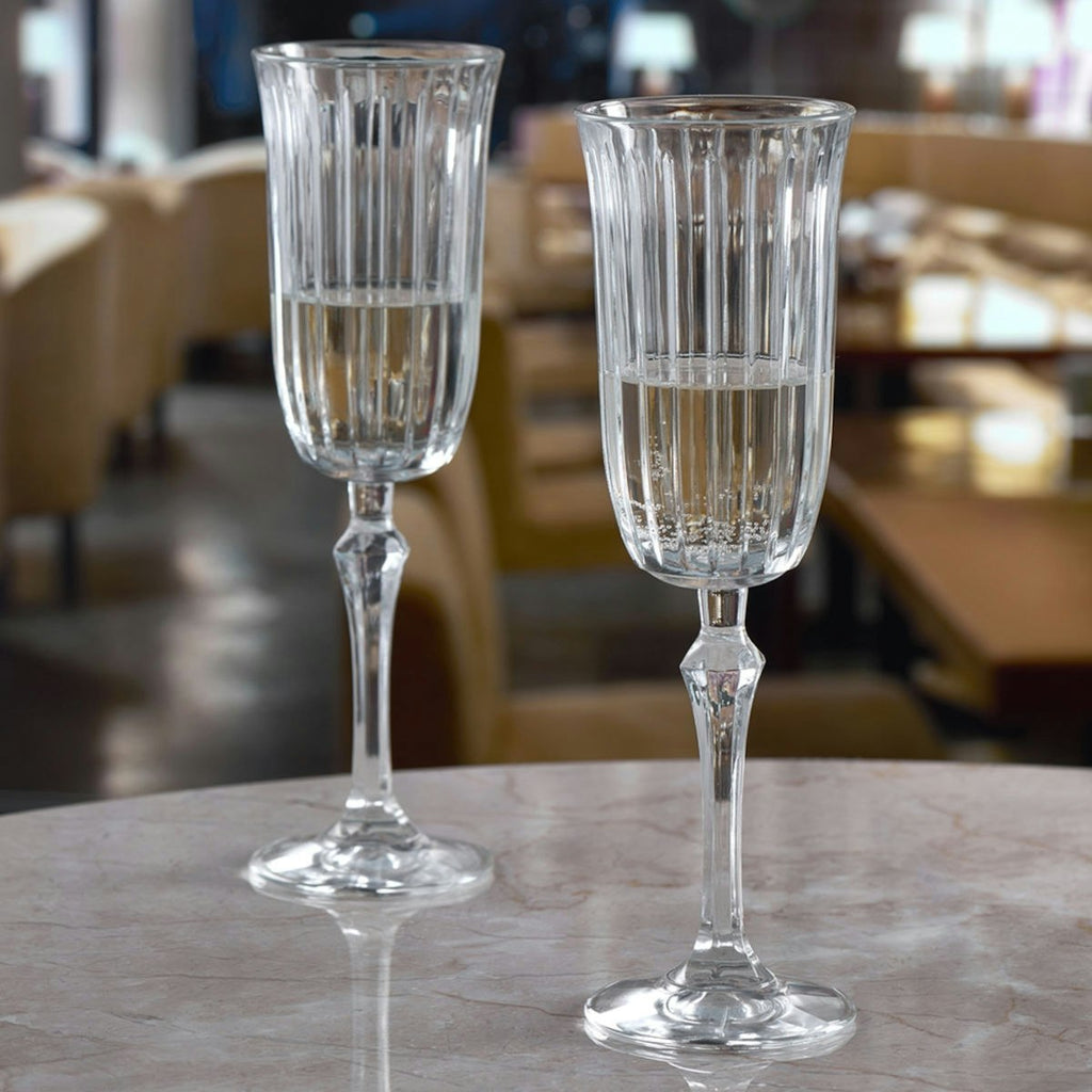 Pasabahce Joy Set of 4  Champagne Flutes 175ml