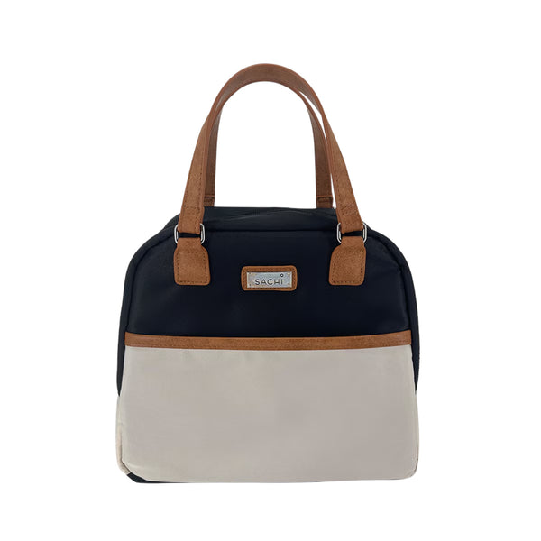 Sachi Cali Lunch Bag Black/Cream | Minimax