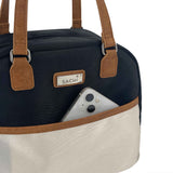 Sachi Cali Lunch Bag Black/Cream | Minimax