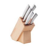 Scanpan Classic Stainless Steel Knife Block Set 6 Piece | Minimax