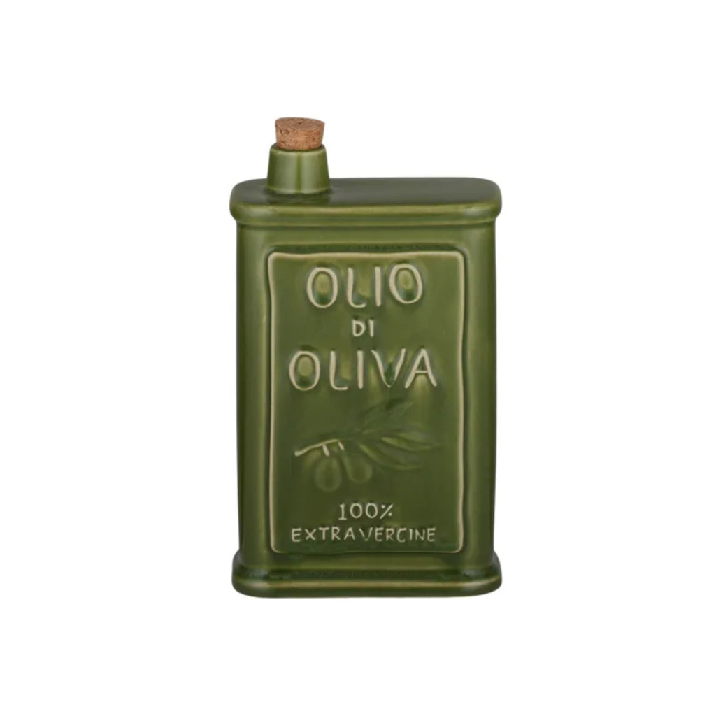 Olio Ceramic Oil Bottle Green 22cm | Minimax