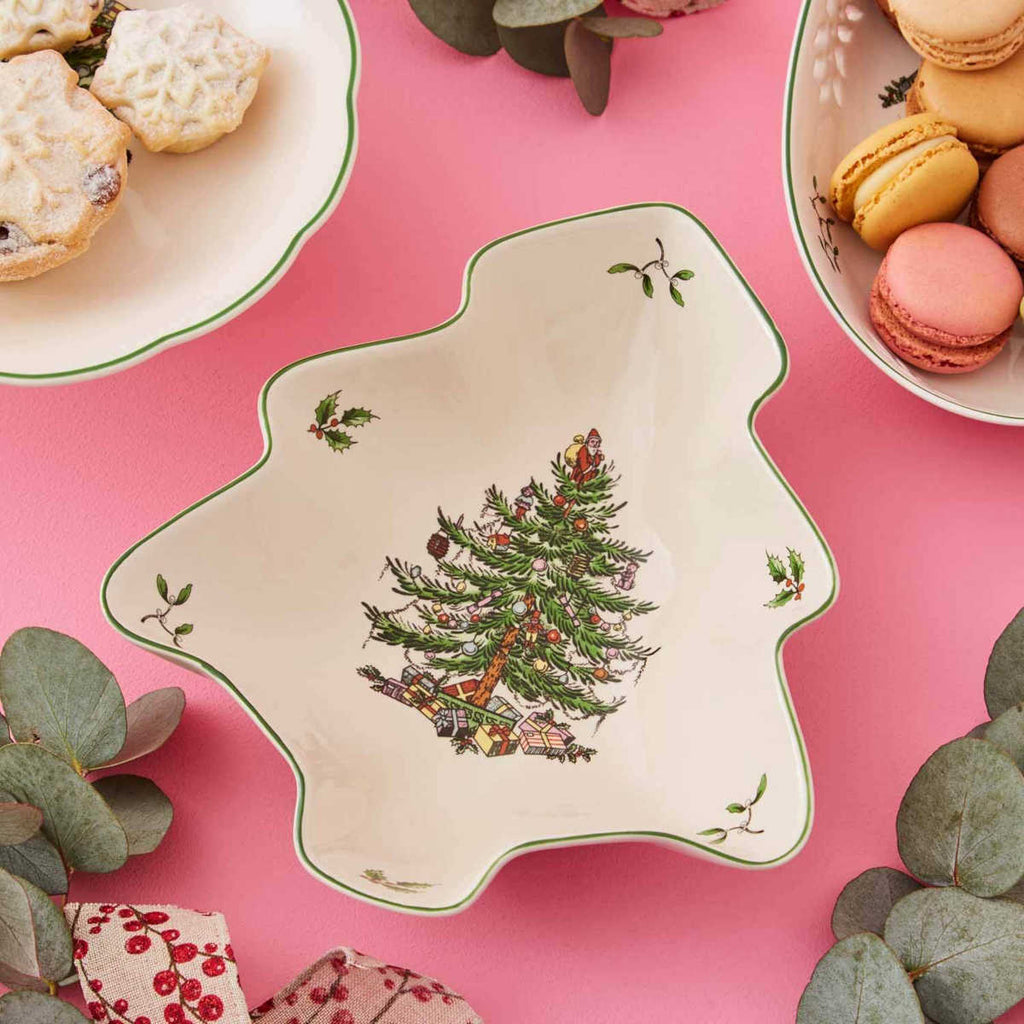 Spode Christmas Tree Dish 20cm | Minimax