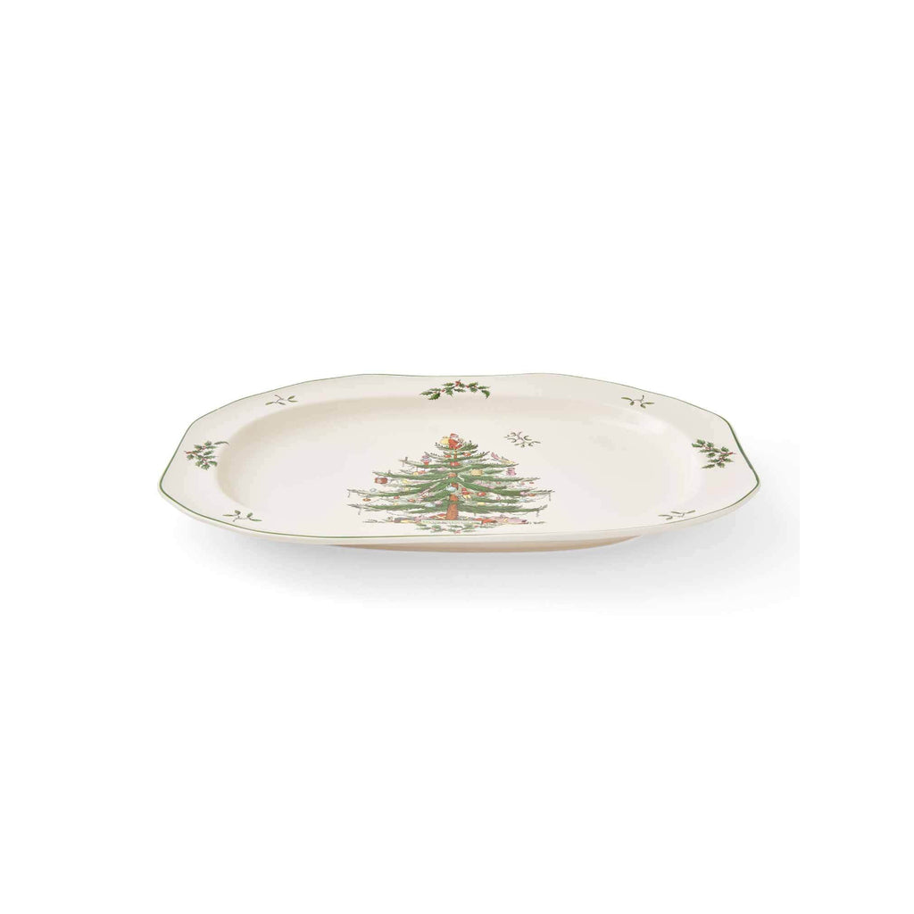 Spode Christmas Tree Oval Platter 35cm | Minimax