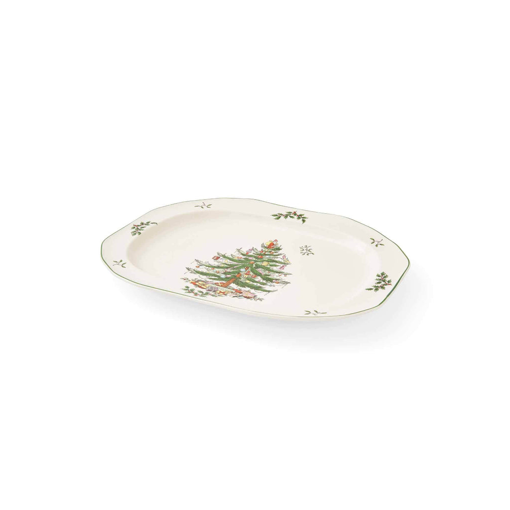 Spode Christmas Tree Oval Platter 35cm | Minimax