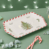 Spode Christmas Tree Peppermint Dessert Tray 30cm | Minimax