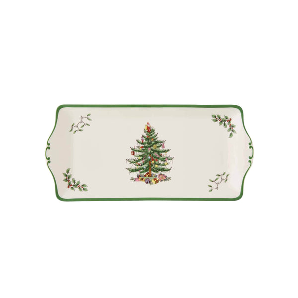 Spode Christmas Tree Sandwich Tray 34cm | Minimax