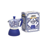 Bialetti Dolce & Gabbana Induction Moka Express Blu Mediterraneo 4 Cup (190ml) | Minimax