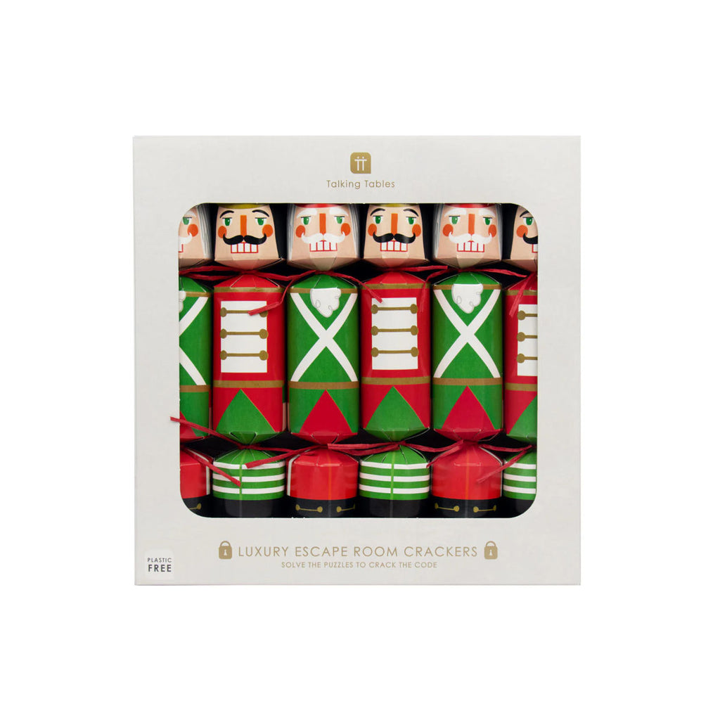 Talking Tables Luxury Nutcracker Escape Room Crackers 30cm (Set of 6) | Minimax