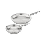 Tefal Virtuoso Induction Stainless Steel Frypan Set 24/28cm | Minimax