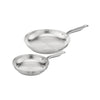 Tefal Virtuoso Induction Stainless Steel Frypan Set 24/28cm | Minimax