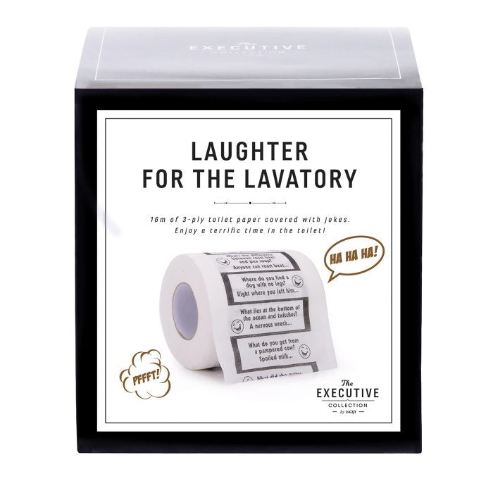 The Executive Collection Laughter Lavatory Toilet Paper 16m | Minimax