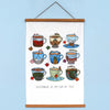 The Nonsense Maker Aussie Teacup Tea Towel | Minimax