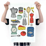 The Nonsense Maker Italian Kitchen Tea Towel | Minimax