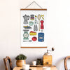 The Nonsense Maker Italian Kitchen Tea Towel | Minimax