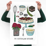 The Nonsense Maker My Australian Kitchen Tea Towel | Minimax