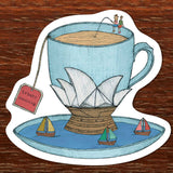 The Nonsense Maker Sydney Teacup Magnet | Minimax