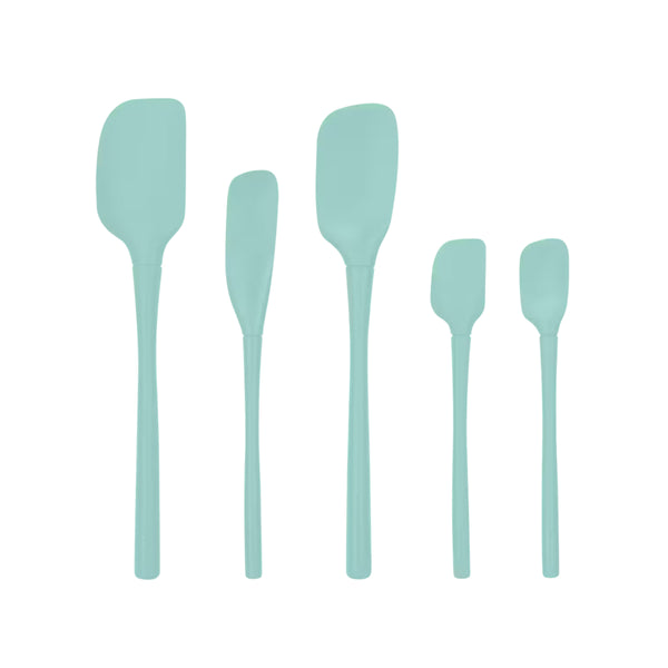 Tovolo Spatula Set Aqua 5 Piece | Minimax