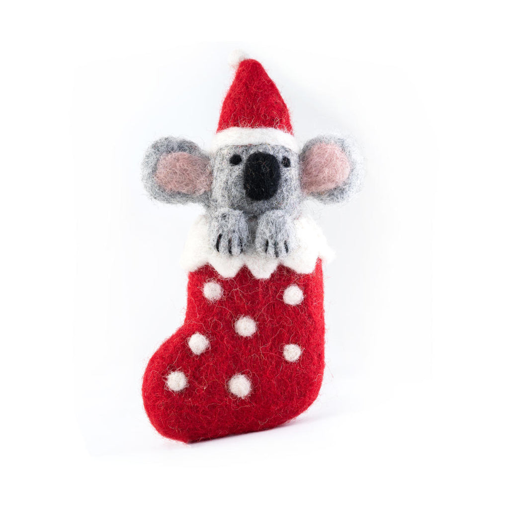 Felt Koala Stocking Christmas Ornament | Minimax