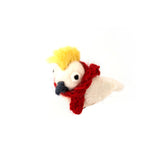 Felt Chris Cockatoo Christmas Ornament | Minimax