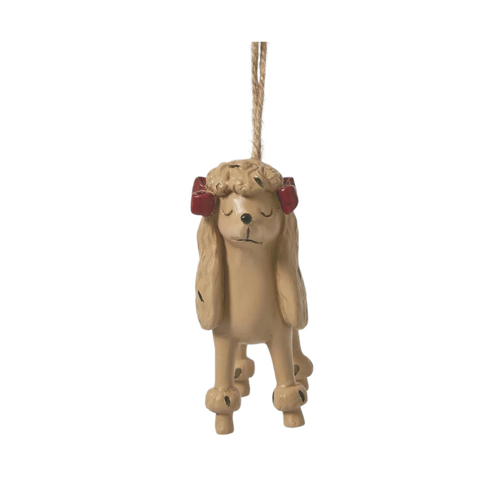 Vixen & Velvet Lady Poodle Ornament 8cm | Minimax