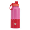 Annabel Trends Watermate Drink Bottle Wave Pink/Red 1L | Minimax