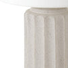 Amalfi Indi Table Lamp White 38x38x62cm