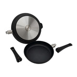 Swiss Diamond Induction XD Nonstick Duo Fry Pans with Detachable Handle 2 Piece Set | Minimax