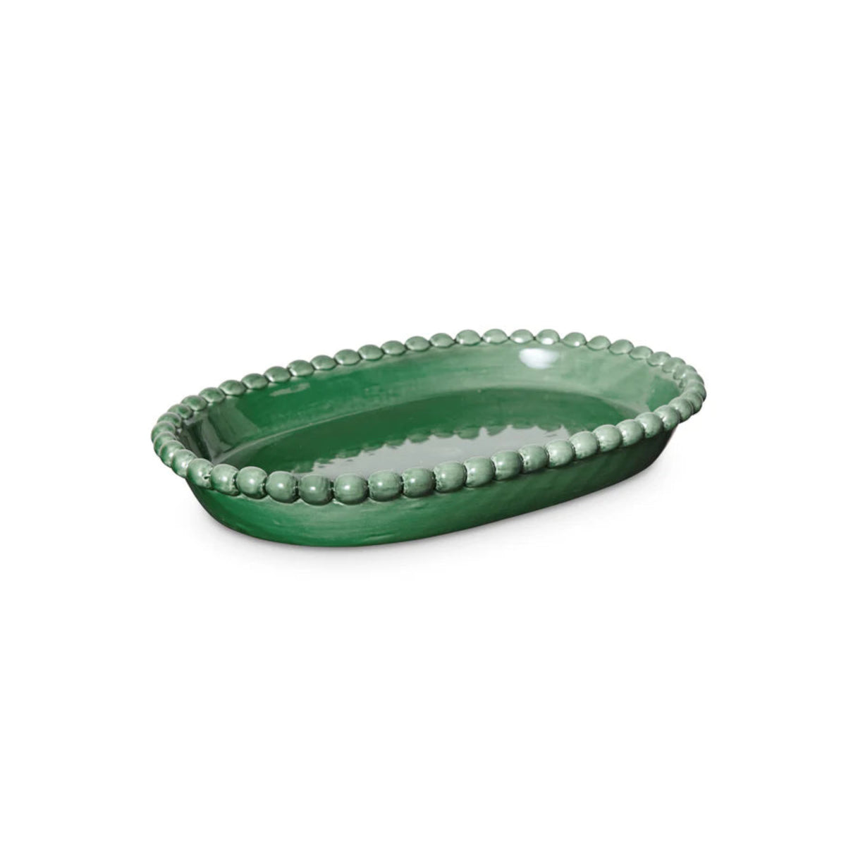 Madras Link Eden Oval Platter Green 31X22X4.5CM | Minimax