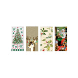 Paper+Design Green Christmas Tissues Assorted (price per item) | Minimax