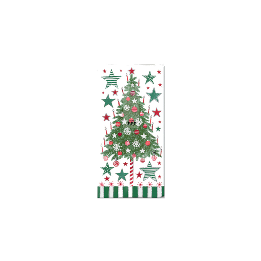 Paper+Design Green Christmas Tissues Assorted (price per item) | Minimax