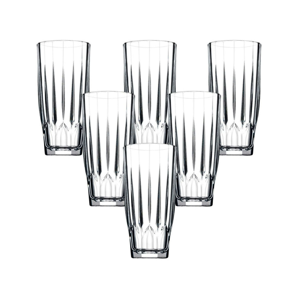 Pasabahce Diamond Set of 6 Long Drink 315ml