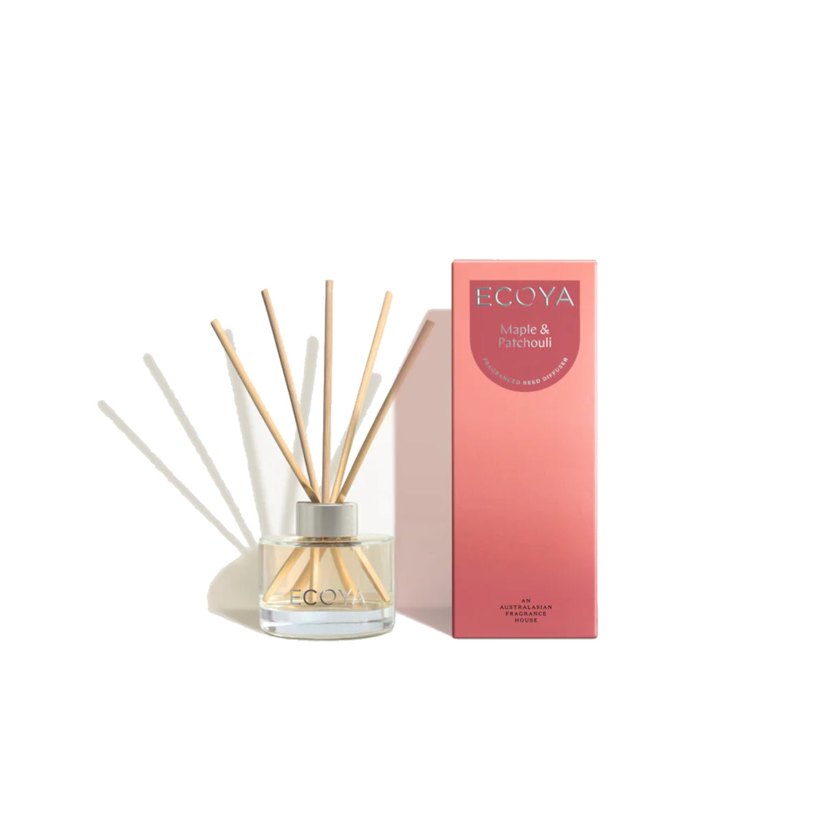 Ecoya Maple & Patchouli Mini Reed Diffuser 50ml | Minimax