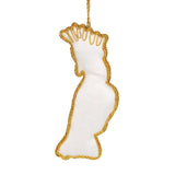 Florabelle Yellow Crested Cockatoo Sequin Haning Tree Decoration | Minimax