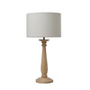 Amalfi Classic Pedestal Table Lamp Natural 30x30x58cm