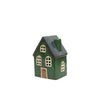 French Country Tea Light Barn Green 11x8x15cm | Minimax