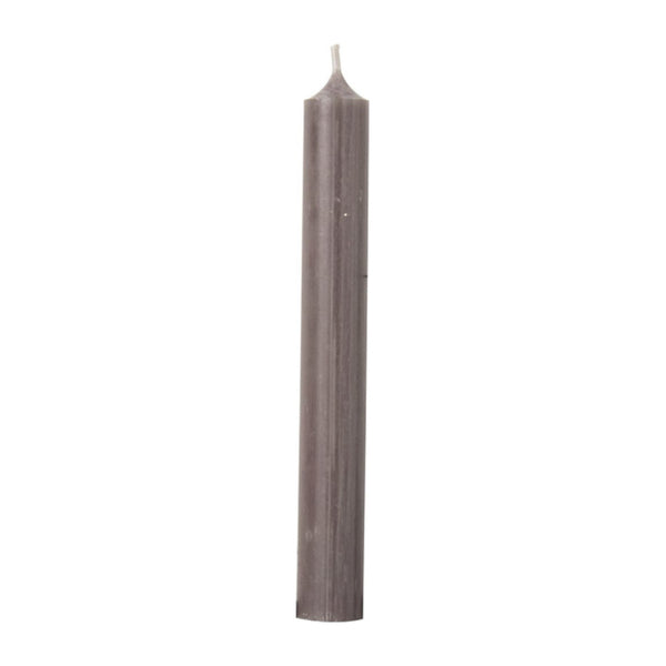 Ideal Home Range Cylinder Dinner Candle Mud 18cm | Minimax