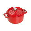 Staub Round Cocotte - 26cm Cherry Red