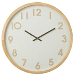 Amalfi Leonard Wall Clock Natural/White 61x6x61cm