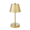 Amalfi Avignon LED Table Lamp Gold 12x12x25cm