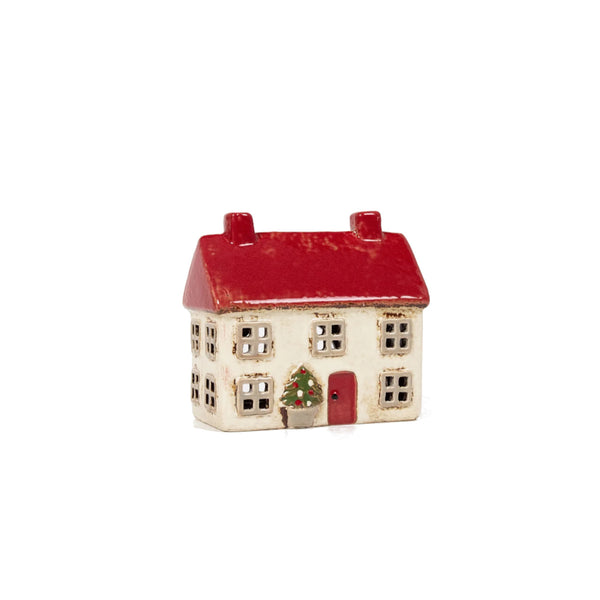 French Country Tea Light Stone Cottage | Minimax