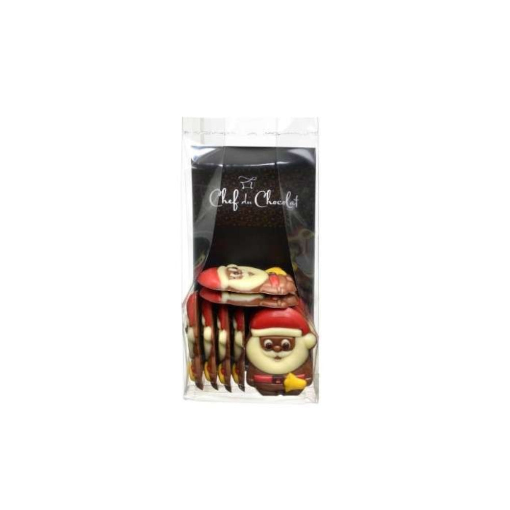 Chef Du Chocolat Mini Chocolate Santa Bag 150g | Minimax