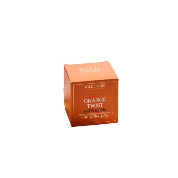 Wild Emery Orange Twist Bath Bomb 160g | Minimax