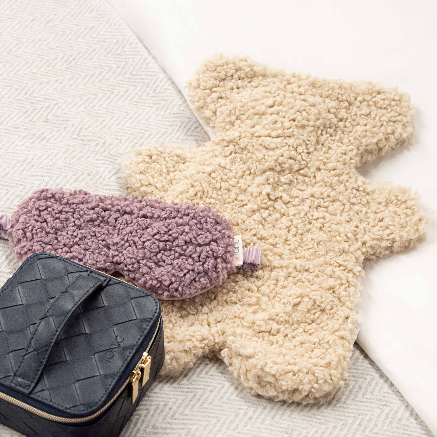 Hot Water Bottle - Boucle Pebble