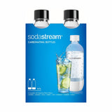 SodaStream Fuse Twin Pack Carbonating PET Bottles Black 1L | Minimax