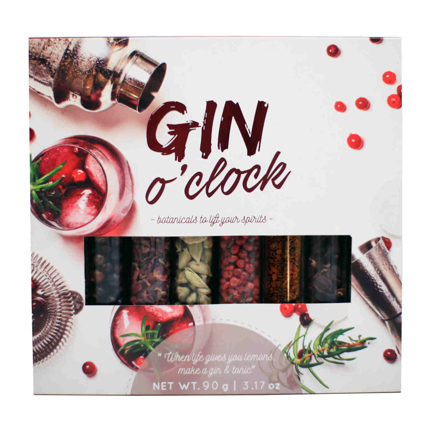 Eat.Art Gin o'Clock 8 Tube Botanicals 90g | Minimax